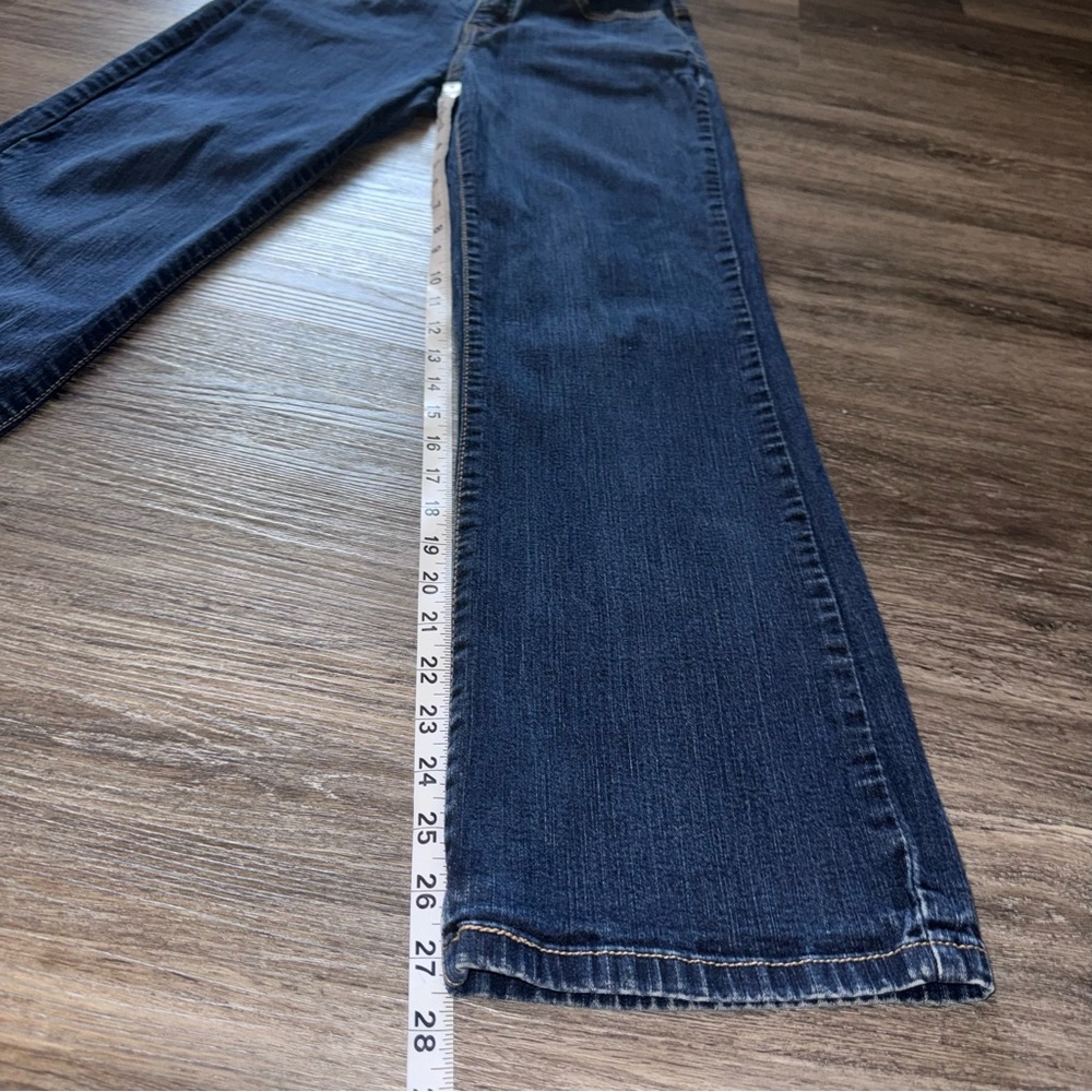 Levi's Women's Perfectly Slimming 512 Bootcut Jeans Dark Wash 27x27 Midrise - Picture 10 of 10